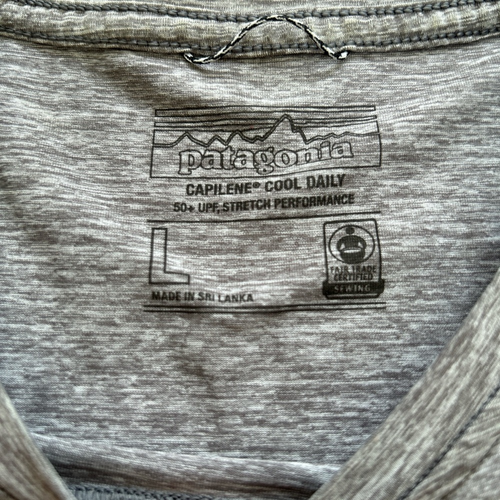Patagonia T-shirt bundle lot capilene cool UPF 50 stretch performance #hiking - Picture 4 of 8
